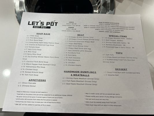 Menu photo 2 Let’s Pot Sacramento, CA Menu photo 2 Let’s Pot Sacramento, CA