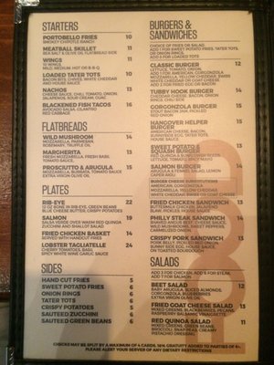 Menu photo 8 Tubby Hook Tavern New York, NY Menu photo 8 Tubby Hook Tavern New York, NY