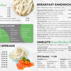 Pop’s Bagelry - Menu
