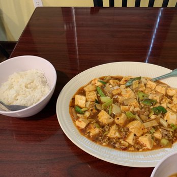 JaJa Cafe - Mapo Tofu, a bite of spice and will numb your mouth but very authentic. - Chinese Near Me - Corpus Christi, Texas