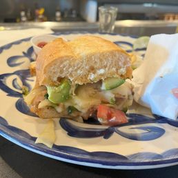 Wifey Ordered a Grilled Torta Sandwich. Wifey Ordered a Grilled Torta Sandwich.