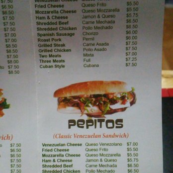 Cachapas y Mas - Menu page 2 - Venezuelan Near Me - Ridgewood, New York