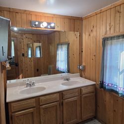 South Fork Mountain Lodge and Outfitters - Community shower house,  coded entry.