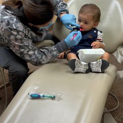 South Bay Pediatric Dentistry - 1st dental cleaning at South Bay Pediatric Dentistry. My Nephew was very cooperative and happy to be here. No tears at all. Yay!
