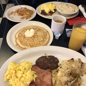 Shorty's Diner - The Hangover w/ side of hash browns and the Breakfast Sampler. - Diners Near Me - Williamsburg, Virginia Shorty's Diner - The Hangover w/ side of hash browns and the Breakfast Sampler. - Diners Near Me - Williamsburg, Virginia