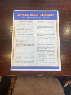 Menu photo 4 Royal Siam Moraga, CA Menu photo 4 Royal Siam Moraga, CA