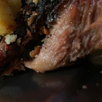Jack Cawthon's Bar-B-Que - Here's a less-fatty piece of Brisket. 1/2 the pieces were saturated with thick fat. - Barbeque Near Me - Nashville, Tennessee Jack Cawthon's Bar-B-Que - Here's a less-fatty piece of Brisket. 1/2 the pieces were saturated with thick fat. - Barbeque Near Me - Nashville, Tennessee