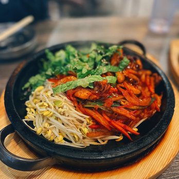 Dami - Stir fried squid - Korean Near Me - Carrollton, Texas Dami - Stir fried squid - Korean Near Me - Carrollton, Texas