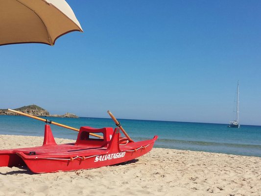 Su Giudeu Beach by null