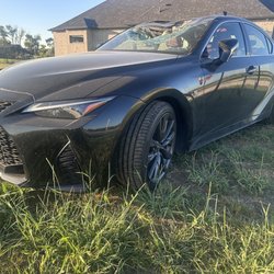 West Coast Auto Transport Services - Damaged car