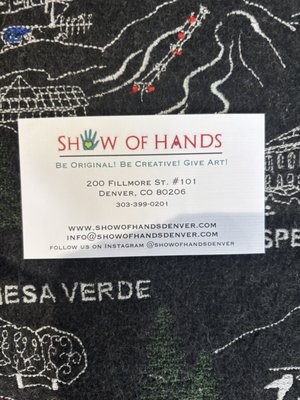 Show of Hands by null