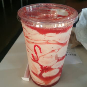 Rockit Char Grill - Ricky's strawberry milk shake. - Burgers Near Me - Hayward, California