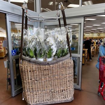 Trader Joe's - The hot air balloon basket at the entrance to the store, so on brand with Albuquerque - Grocery Near Me - Albuquerque, New Mexico