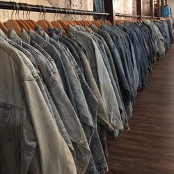 Raxx Vintage Clothing - Denim jacket rack