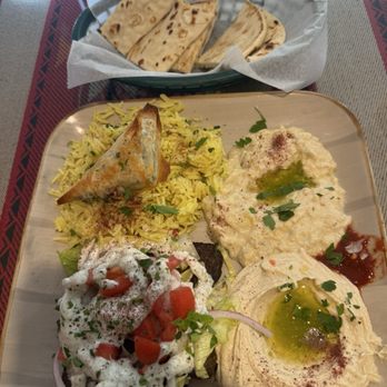 Yafa Cafe Mediterranean Cuisines and Catering - Combo platter - Mediterranean Near Me - Overland Park, Kansas