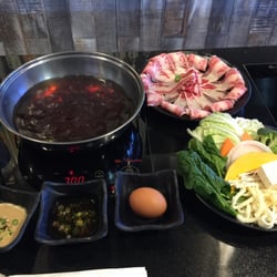 Slice Shabu - Sukiyaki with Waygu toro beef super fire great food! Great service!