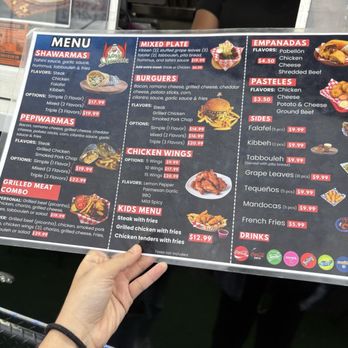Mingo Shawarma - Menu - Fast Food Near Me - Greenacres, Florida
