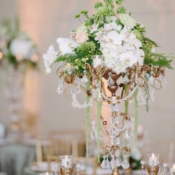 Creations by Mylez Edward - GORGEOUS! #bridal #bouquet #mylezedward #wedding #southtampawedding #candelabra #centerpiece