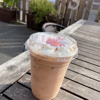 Rescate Coffee - Strawberry White Mocha - Coffee & Tea Near Me - Elk Grove, California Rescate Coffee - Strawberry White Mocha - Coffee & Tea Near Me - Elk Grove, California