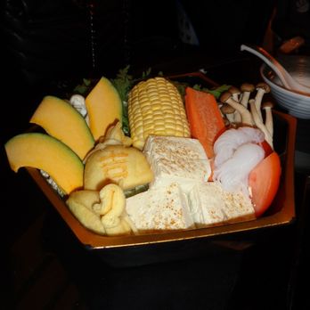 Chubby Cattle Shabu - vegetable platter - Hot Pot Near Me - Duluth, Georgia