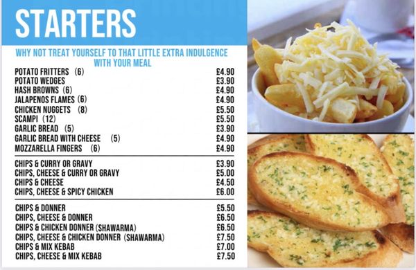 Menu photo 1 Dennistoun Glasgow, GLG