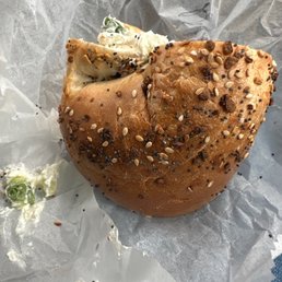 Burnt everything bagel