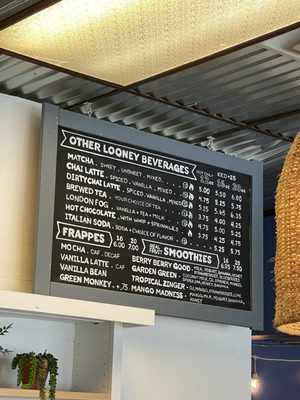 Menu photo 1 Looney Bean Coffee Mammoth Lakes, CA