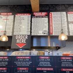 What a menu