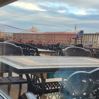 Crab House Brooklyn - Outdoor view of the Cyclone!! - Seafood Near Me - Brooklyn, New York