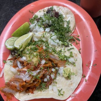Los Guachos Taqueria - Gringa de Al Pastor & asada taco - Mexican Near Me - Columbus, Ohio
