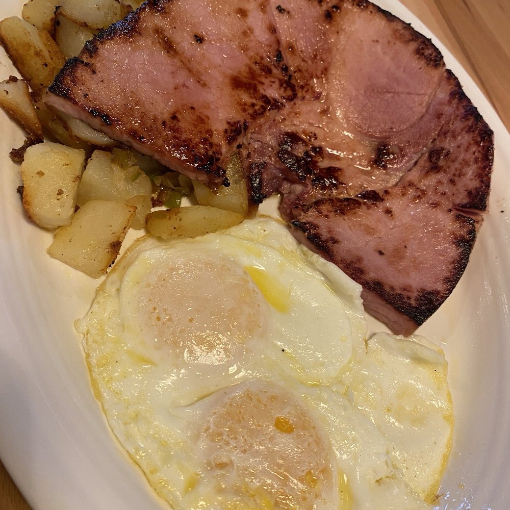 Janet’s Cafe - Ham steak and eggs - Coffee & Tea Near Me - Eagle, Idaho Janet’s Cafe - Ham steak and eggs - Coffee & Tea Near Me - Eagle, Idaho