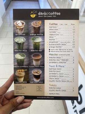 Menu photo 8 Danbi Coffee Pasadena, CA Menu photo 8 Danbi Coffee Pasadena, CA