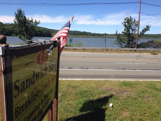 B J Sandwich Shop by null