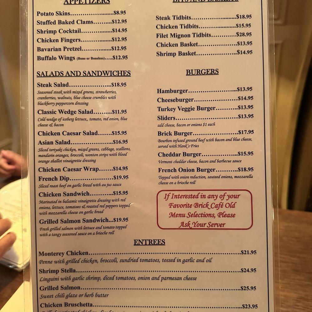 Maier's Brick Cafe - Classic menu - American Near Me - Lynbrook, New York Maier's Brick Cafe - Classic menu - American Near Me - Lynbrook, New York