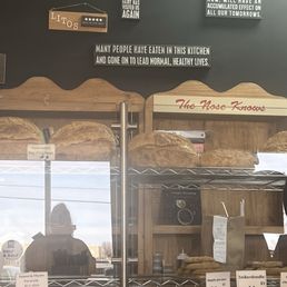 Inside - look at the delicious baked bread Inside - look at the delicious baked bread