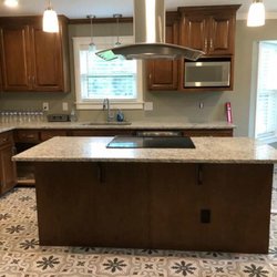 Client's completed kitchen.