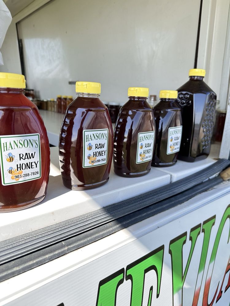 Hanson's Raw Honey Logo