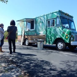 Charleston Flats - The Charleston Flats truck, making a stop at Celebration Presbyterian Church.