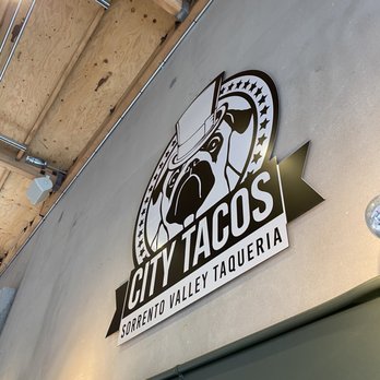 City Tacos - Sign inside the restaurant. - Tacos Near Me - San Diego, California