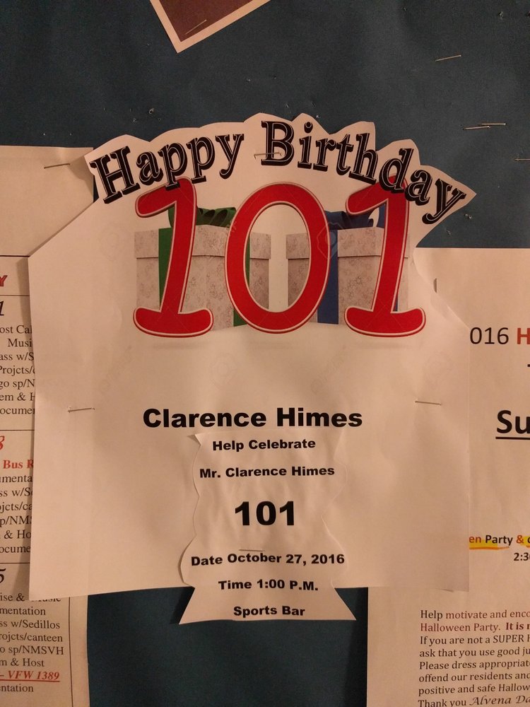 NEW MEXICO STATE VETERANS HOME 992 S Broadway, Truth or Consequences