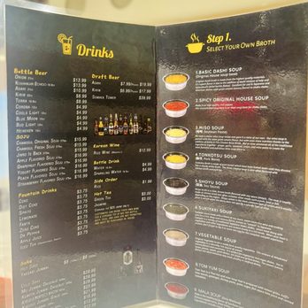 Shabu Zone - The type of soup and drinks they have - Hot Pot Near Me - Federal Way, Washington Shabu Zone - The type of soup and drinks they have - Hot Pot Near Me - Federal Way, Washington