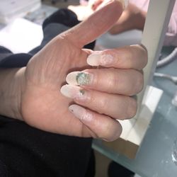 Fungus under my nails after getting them done!!!