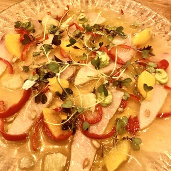 Herb & Sea - Hamachi Crudo - Seafood Near Me - Encinitas, California