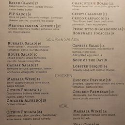 Menu (front)