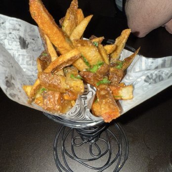 Raised An Urban Rooftop Bar - Truffle Frites - Bars Near Me - Chicago, Illinois