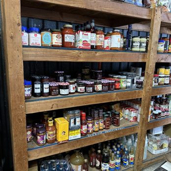 C & B Salvage - shelves of food and condiments - Grocery Near Me - Jacksonville, Florida