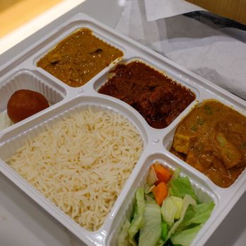Hashtag Desi - thali (3 curries with rice, naan, and dessert) - Indian Near Me - Toronto, Ontario