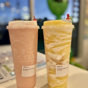 E T Tea & Popcorn Chicken - two beverages - Bubble Tea Near Me - Mesa, Arizona E T Tea & Popcorn Chicken - two beverages - Bubble Tea Near Me - Mesa, Arizona