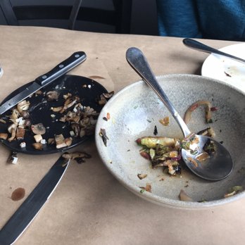 The Cookery - What was left of mushroom toast and Brussels sprouts... - Seafood Near Me - Seward, Alaska The Cookery - What was left of mushroom toast and Brussels sprouts... - Seafood Near Me - Seward, Alaska