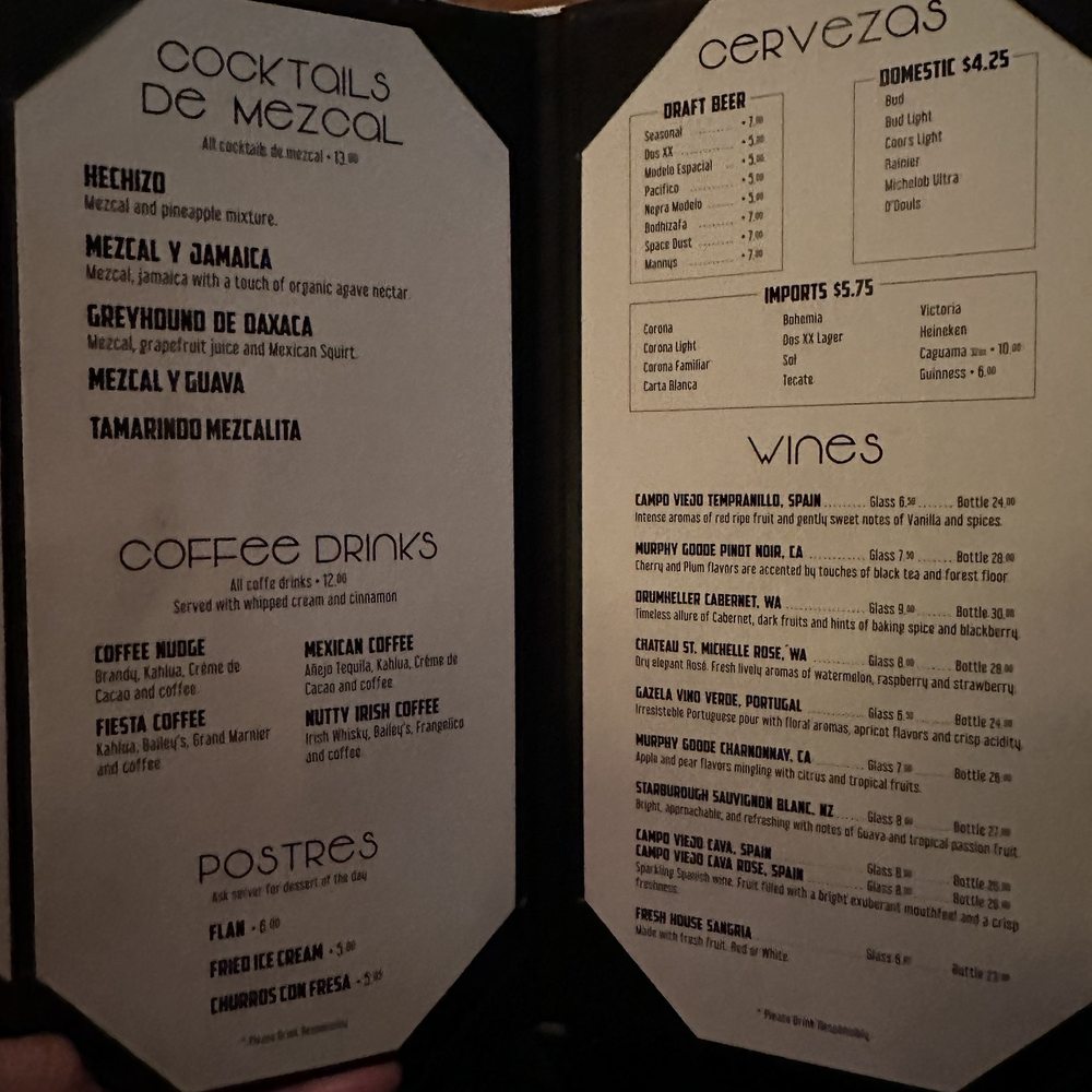 Sal Y Limon - Menu (December 2022) - Mexican Near Me - Seattle, Washington Sal Y Limon - Menu (December 2022) - Mexican Near Me - Seattle, Washington